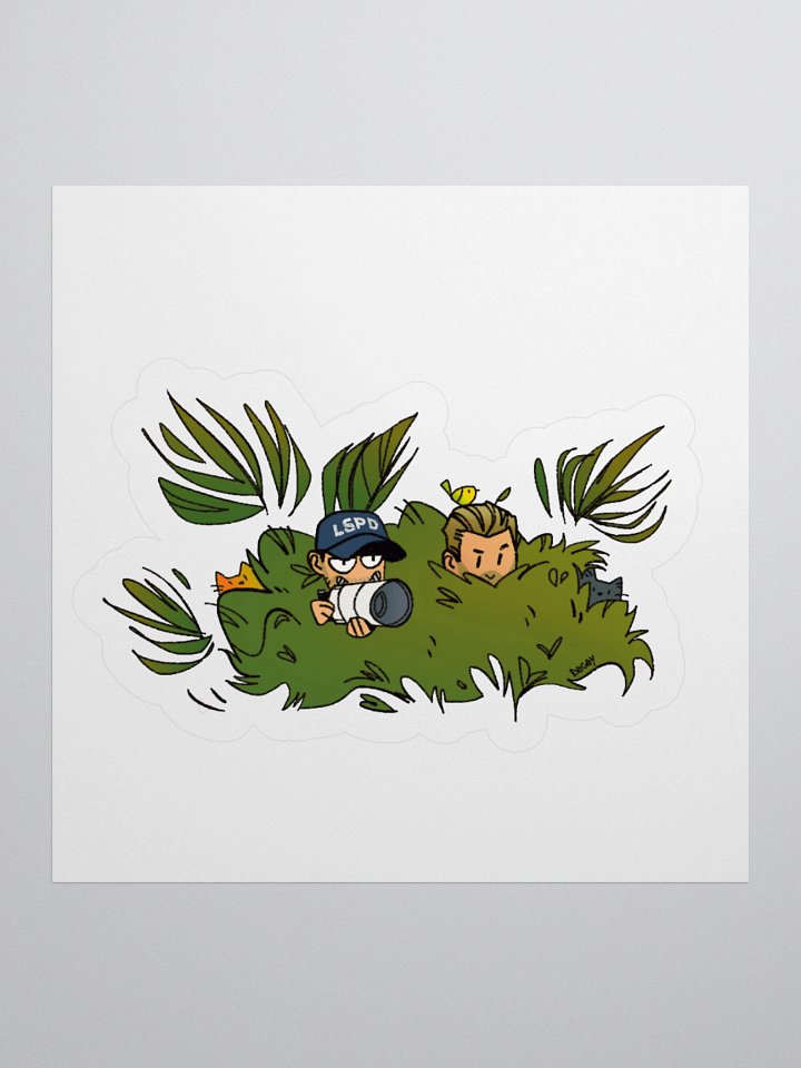 Bush stakeout sticker product image (2)