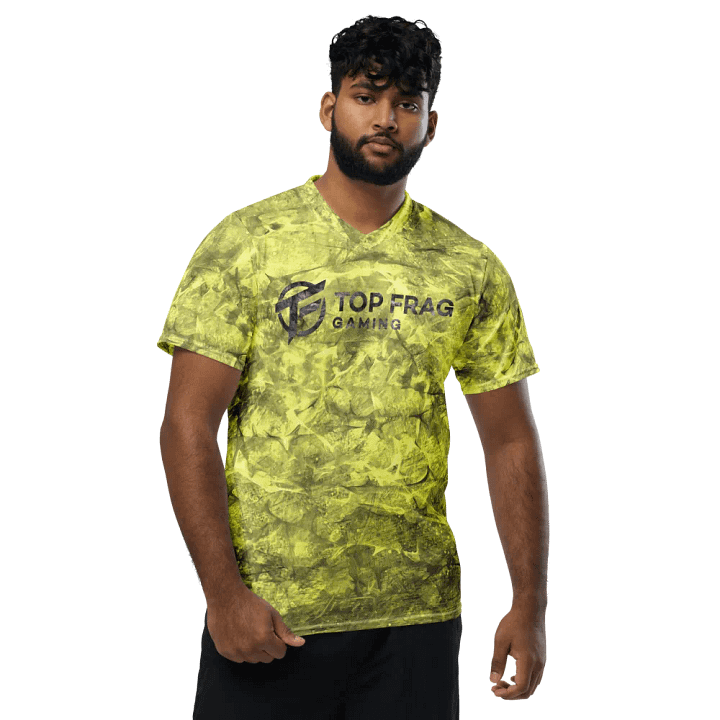 TopFrag™ Yellow Unisex Sports Jersey product image (1)