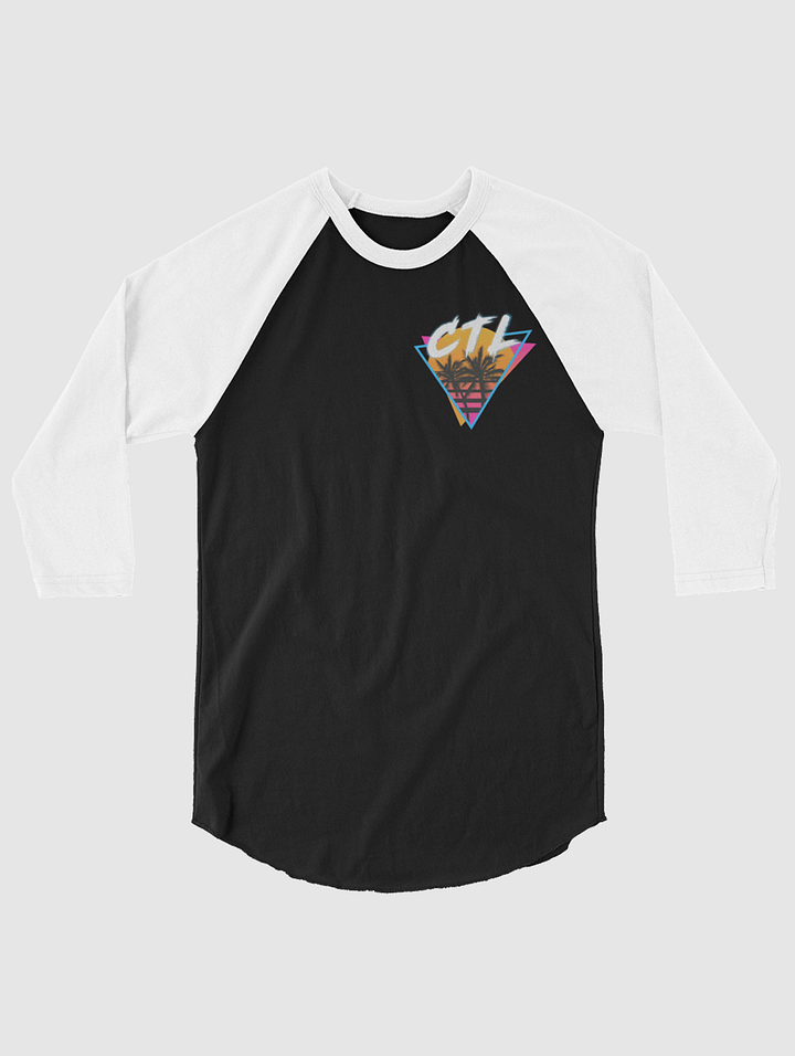 CTL LA Logo 3/4 sleeve raglan shirt product image (1)