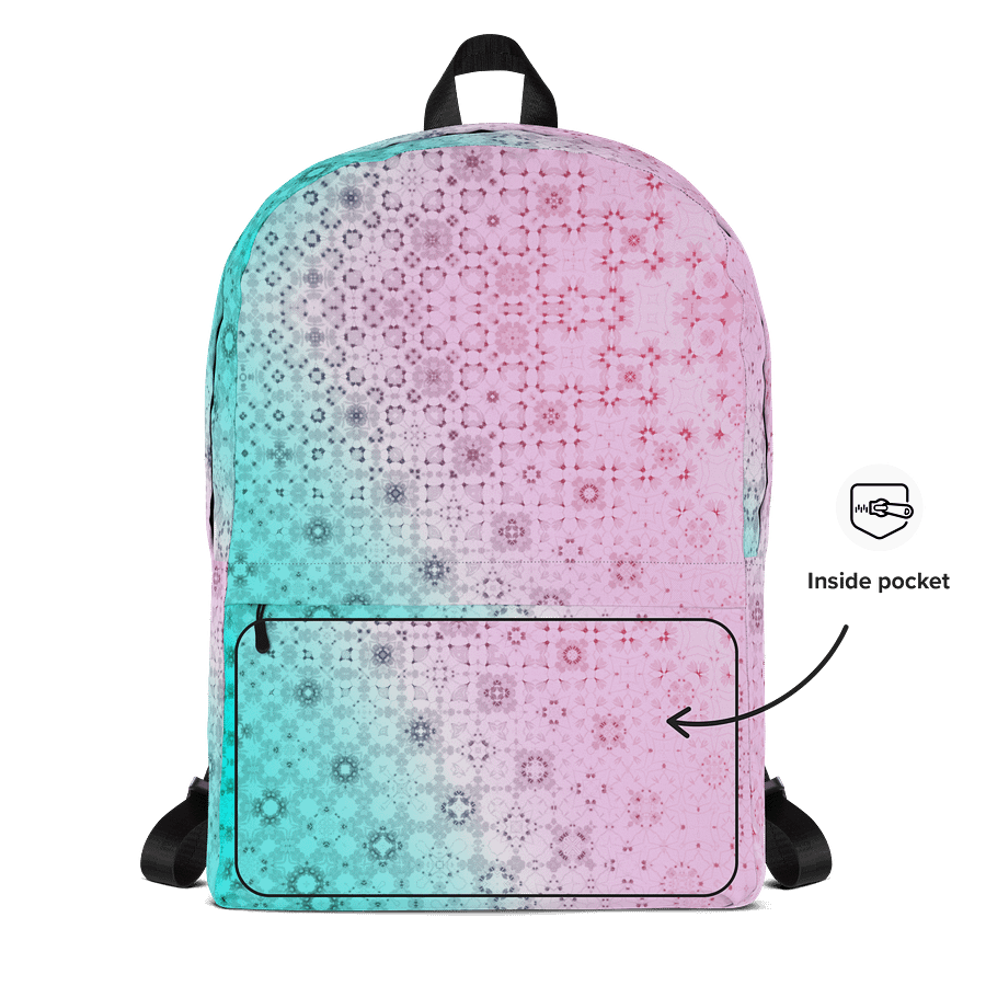 Fractal Lace All-Over Backpack product image (6)