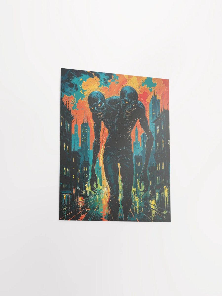 Monstrous Cityscape Poster product image (26)