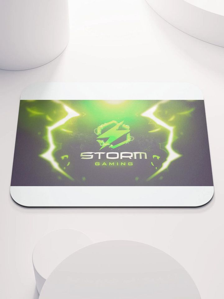 Lightning Strike Storm Gaming Clan Mouse Pad product image (1)