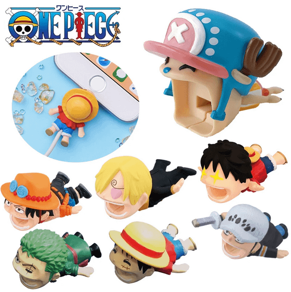 Anime ONE PIECE Phone Data Cable Protective product image (1)
