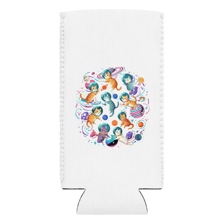 Cat In Space Cosmic Can Cooler product image (2)