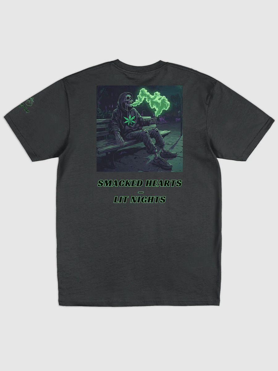 Green Smoke Heartbreak Oversized Tee product image (5)