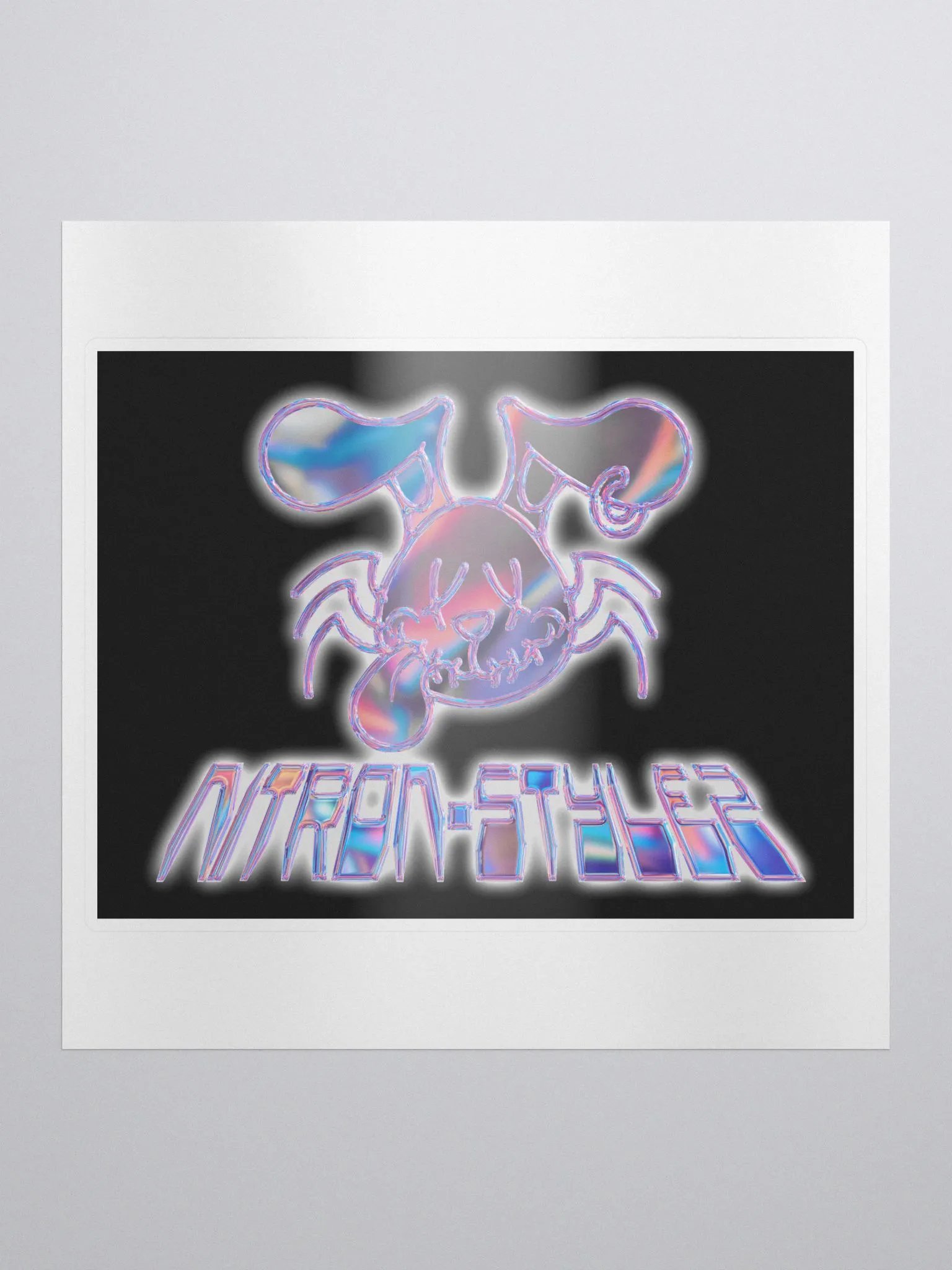 Wave 6 - Metallic Logo Kiss Cut Sticker product image (3)