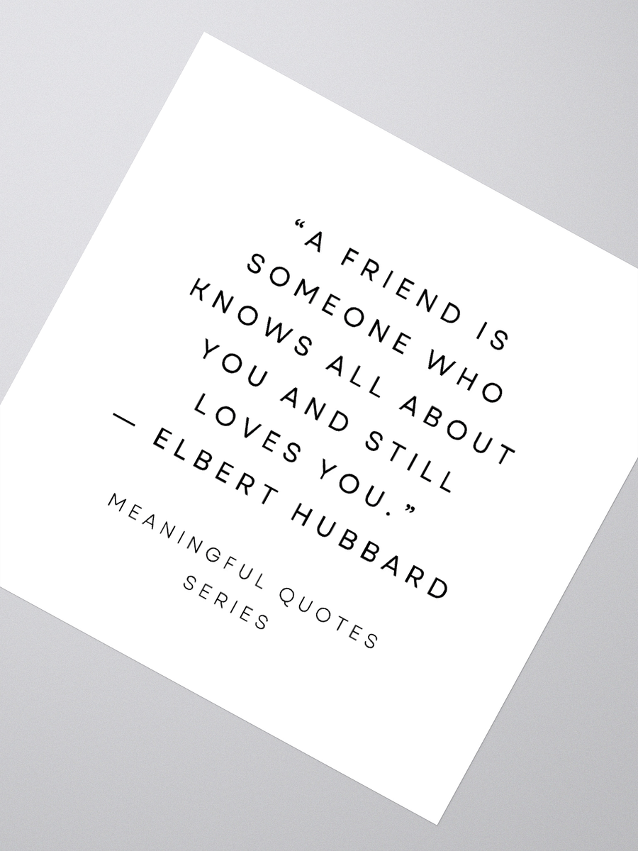 Meaningful Quotes Kiss Cut Stickers product image (4)