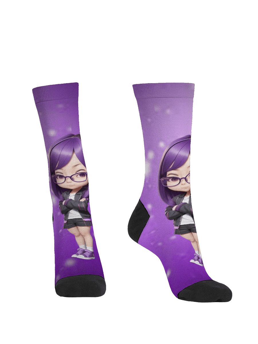(Purple CHIBI) K Socks product image (2)
