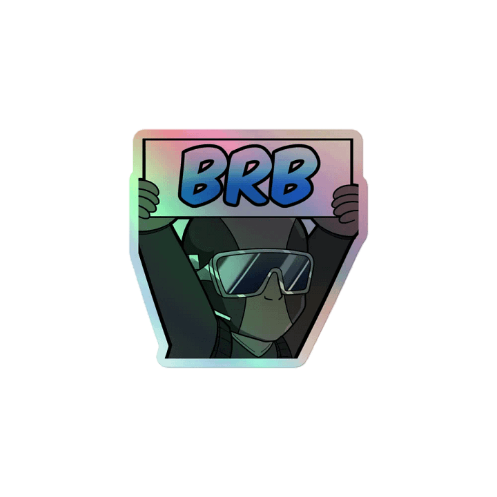 brb emote sticker product image (1)