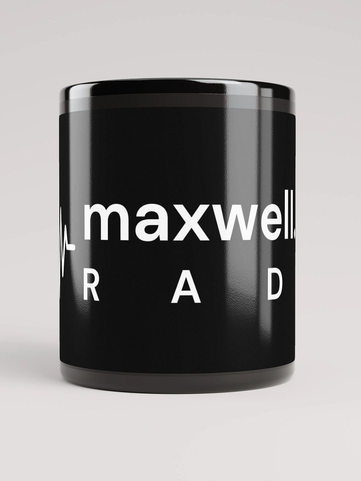 Black & White "maxwell.mp3 RADIO" Mug product image (2)