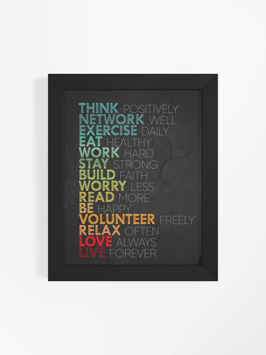 Words to Live By: The Power List Poster product image (42)