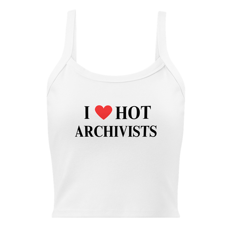 I HEART HOT ARCHIVISTS TANK product image (1)