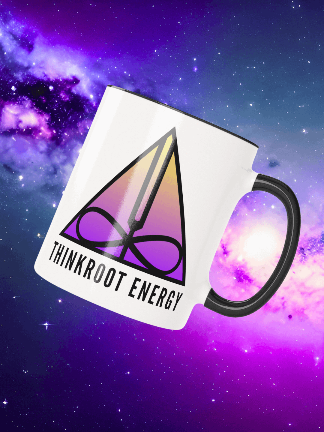 Triangle + Chakra Circle Ceramic Mug product image (1)