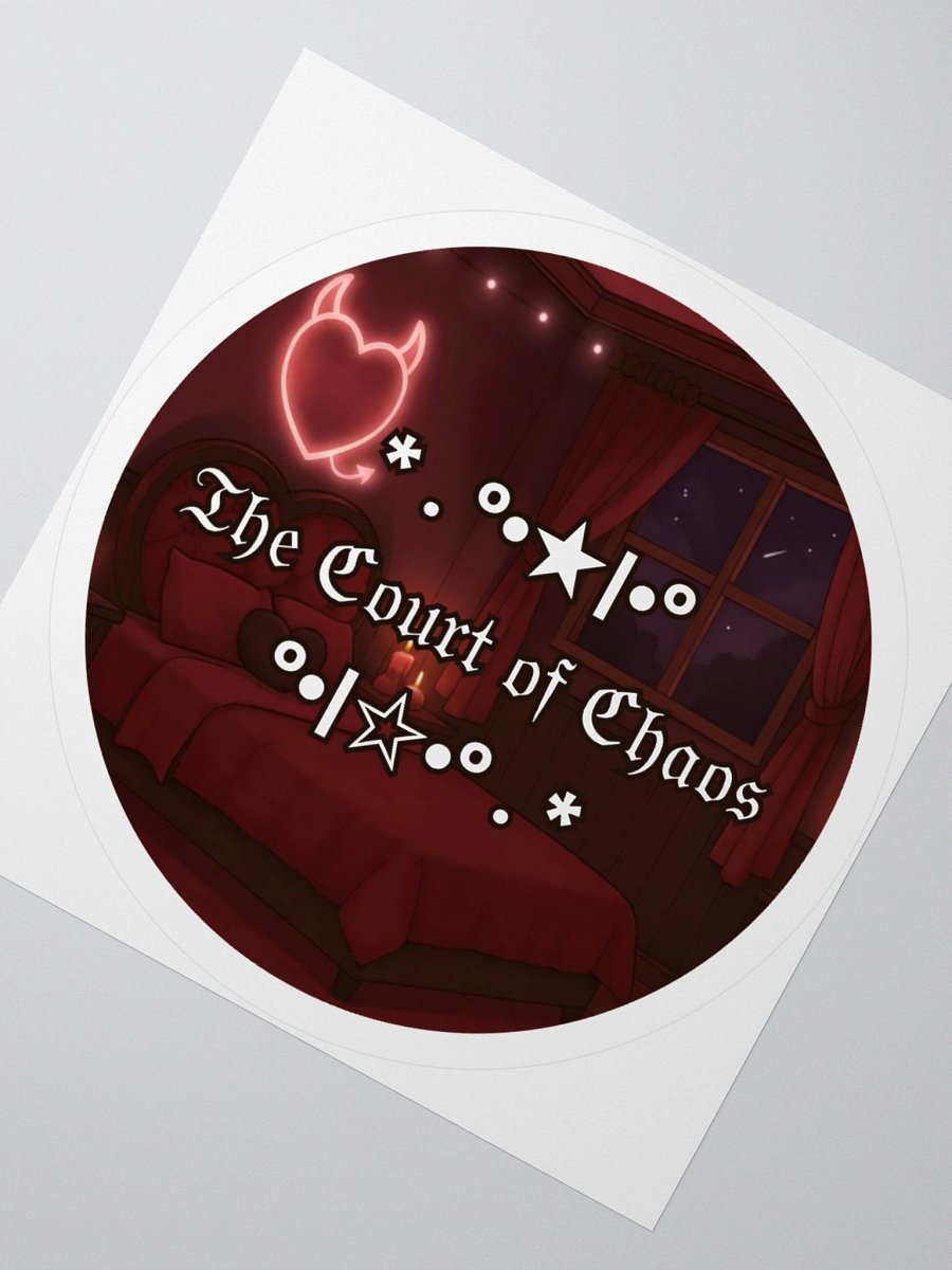 The Court of Chaos Sticker product image (5)