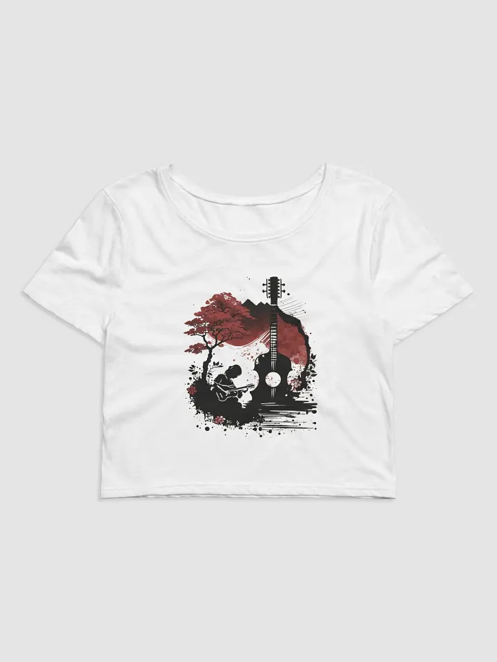 Japanese Guitar Crop Top product image (1)