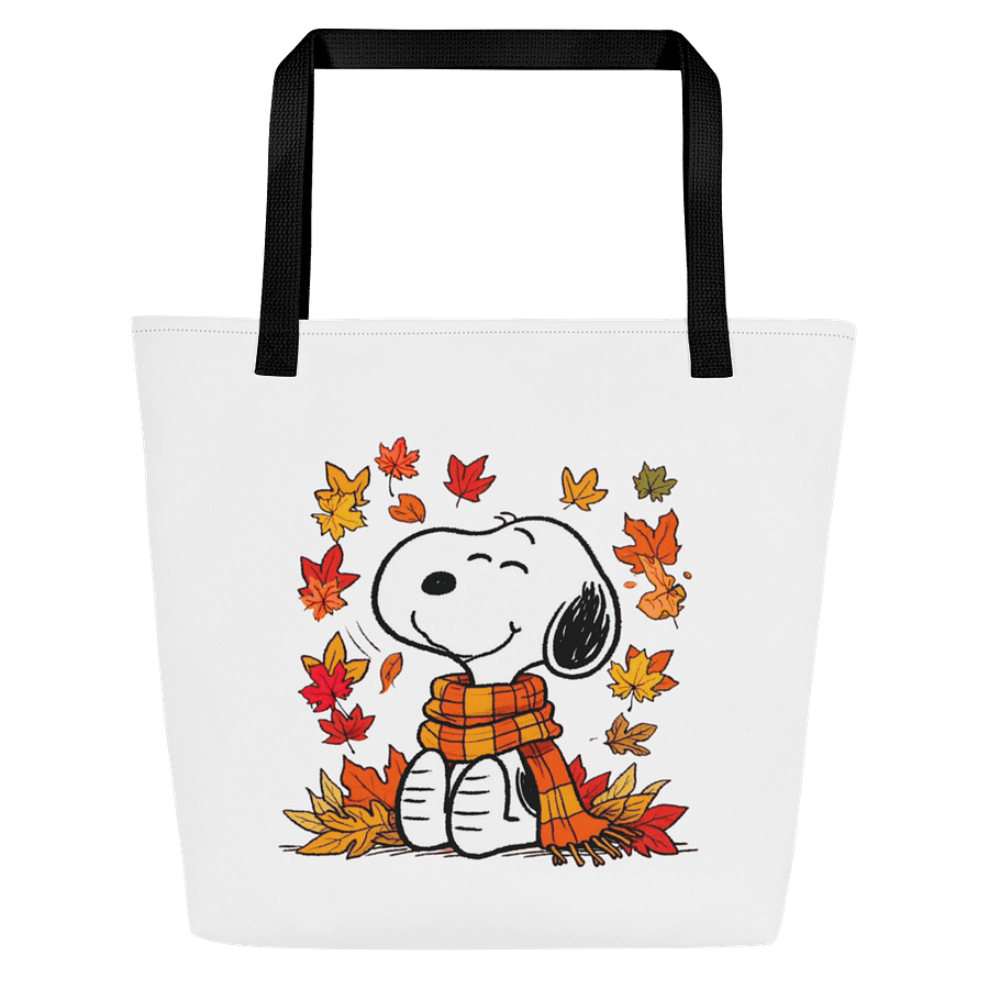 Autumn Snoopy Tote Bag product image (1)