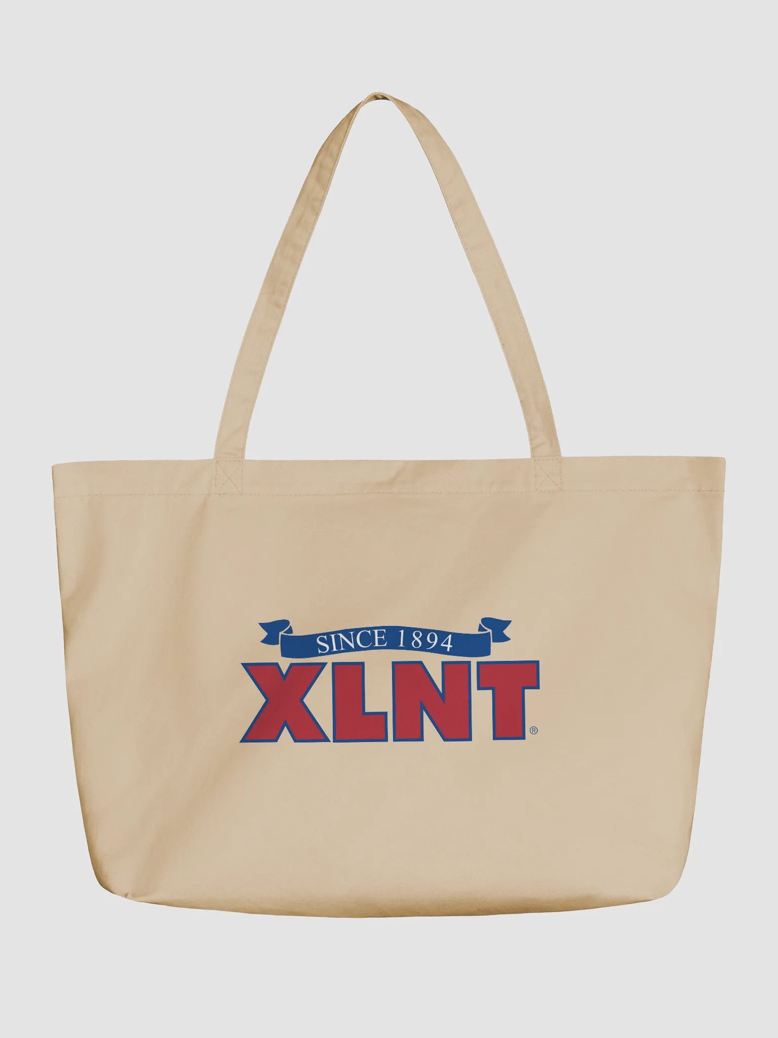 XLNT Foods Logo Organic Cotton Tote product image (1)