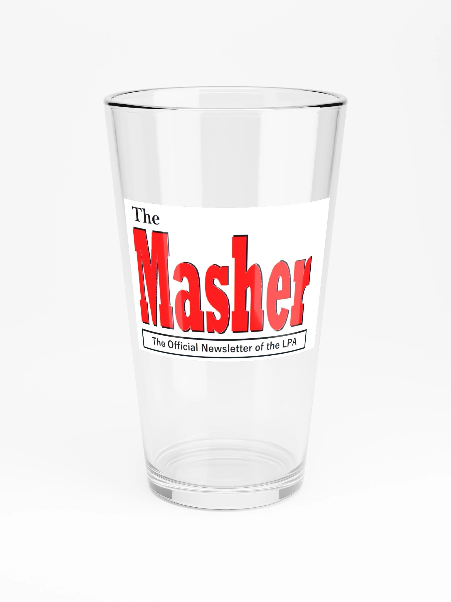 The Masher / LPA Pint Glass product image (3)