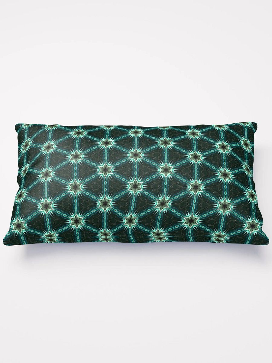 Black and Aqua Geometric -Throw Blanket product image (1)