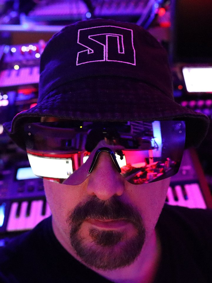 Synthwave DAVE Bucket Hat product image (1)