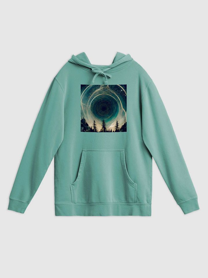 Night Sky in Winter Vintage Washed Out Hoodie Set product image (1)