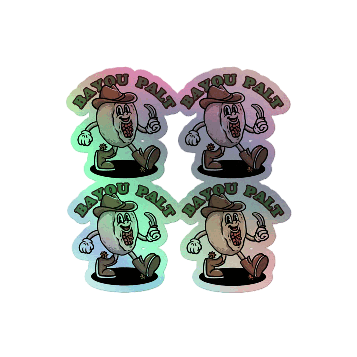 Bayou Palt Holographic Sticker Sheet product image (2)