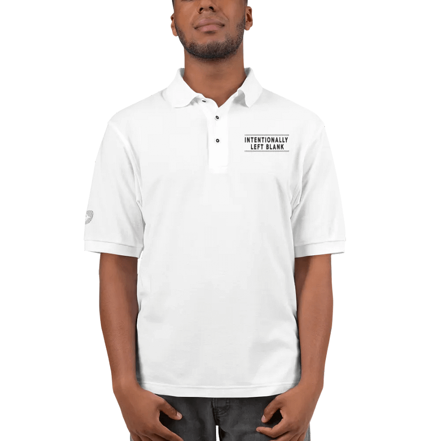 INTENTIONALLY LEFT BLANK - POLO SHIRT product image (8)