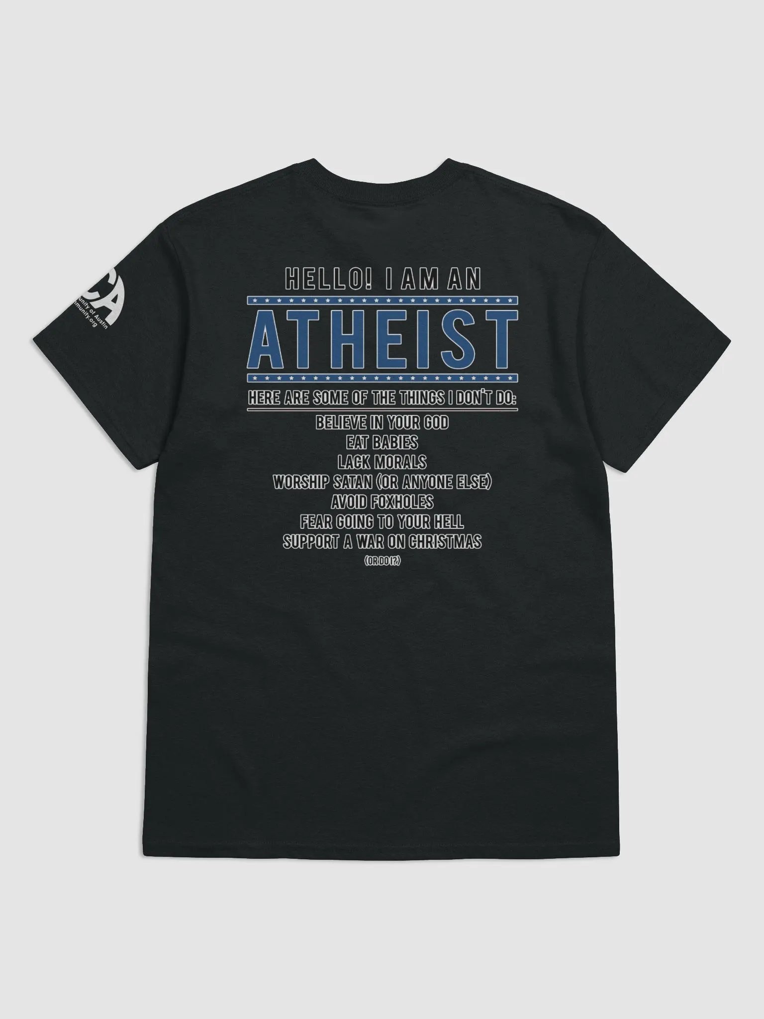The Atheist Experience Short Sleeve Unisex T-Shirt (Limited Edition - September 2022) product image (1)