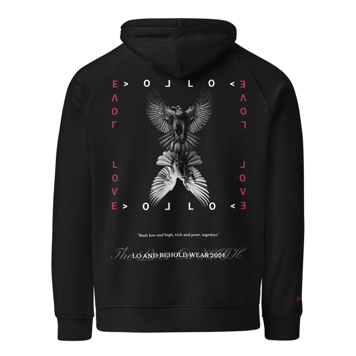 The Lives On HIGH | NEW CHAPTER | UNISEX Hoodie | Pink product image (2)