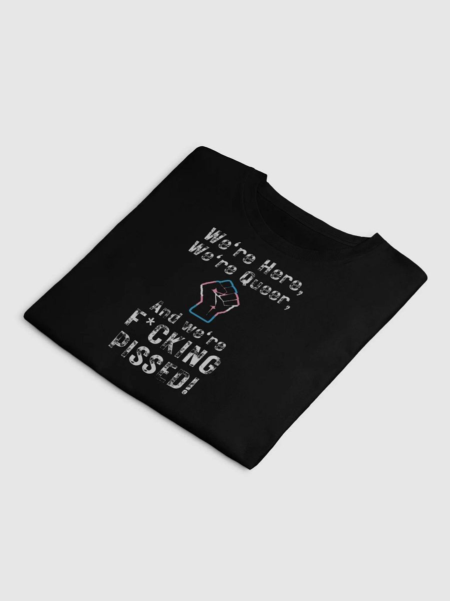 Here, Queer, and Pissed - Trans Rights Crop Top product image (4)