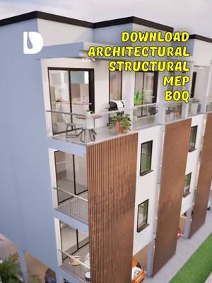 Apartment Income Property Goals? 🟨 House ID: DA4101201A   ✅ Buy house designs here: (https://dpro.design/)   ✅ Or explore more at: (https://dprodesign.shop/) Now imagine this… On a compact 56x100 ft plot, you can build: ➕ 09 single-bedroom apartments   ➕ OR 06 double-bedroom apartments   ➕ OR 03 spacious triple-bedroom penthouses   ➕ OR Mix and match to suit your rental strategy Let’s break it down… 🚗 Ground Floor   - Up to 18 cars can park easily   - Staircase + elevator lead up to the apartments   - No living spaces—max parking optimization! 🏢 First Floor   - 3 single-bedroom units   - Each apartment includes:   - Open-plan living + kitchen     - Front-facing private balcony     - Spacious bedroom with dressing/work area     - Shared bathroom with corridor access   - Access from the rear of the building 🏢 Second Floor   - 2 double-bedroom units   - Layout includes:   - Open-plan living + kitchen     - Private balcony in front     - Kids bedroom and a master bedroom     - Corridor bathroom + private ensuite for master     - Rear access via stairs or elevator 🏢 Third Floor (Penthouse)   - 1 large triple-bedroom apartment   - Luxurious open-plan design with:   - Living + dining + kitchen     - Massive balcony stretching across all rooms—yes, even outdoor breakfast, cooking & lounge zones     - Two kids bedrooms with a shared bath and private balcony     - Master suite with private bath + private balcony ☀️ Rooftop Access (Optional)   - Can be designed for solar, laundry, outdoor patio, or water tanks   - Flat roof = More usable space Want full construction drawings?   🗂️ Download architectural, structural, MEP & BOQ now at dpro.design 📥 DM us for customization   📣 Tag a developer or investor who’d love this #dprodesign #apartmentdesign #architeture #whattowatch #ghana #apartmentdesignideas