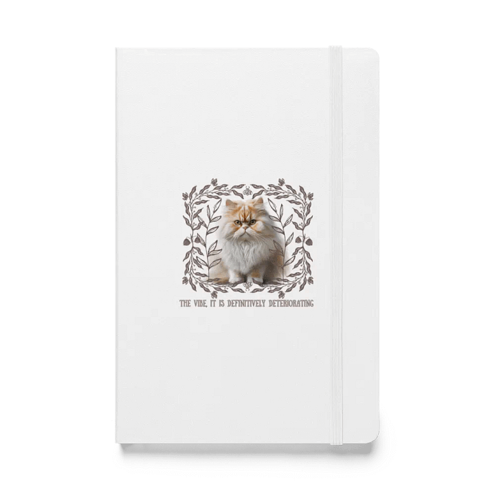 KC, The Vibe Is Deteriorating (floofy cat), Journal product image (1)