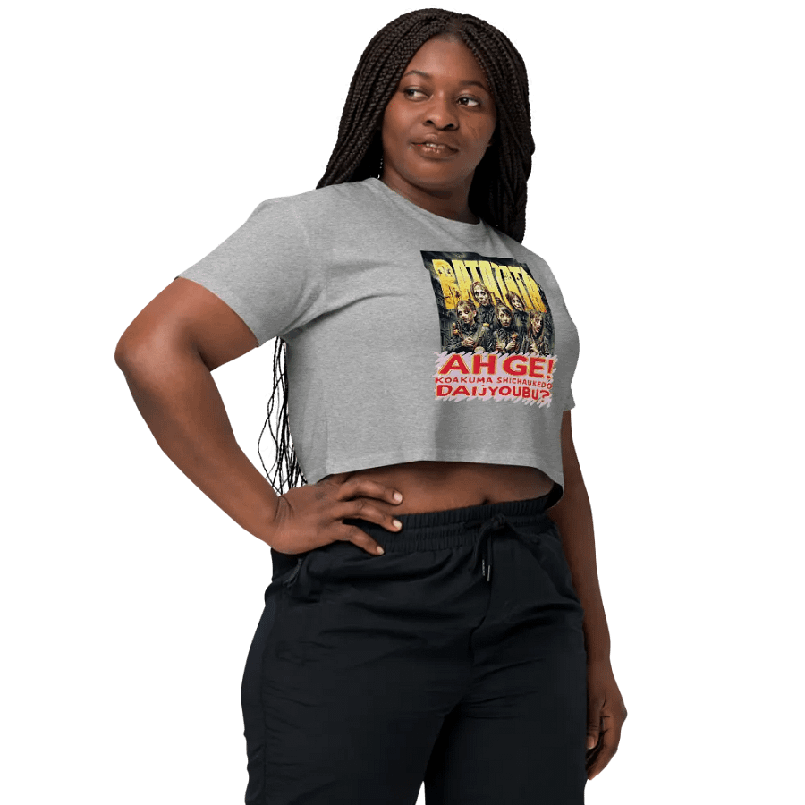 RATATATA Zombie variation #1 Crop Top product image (81)