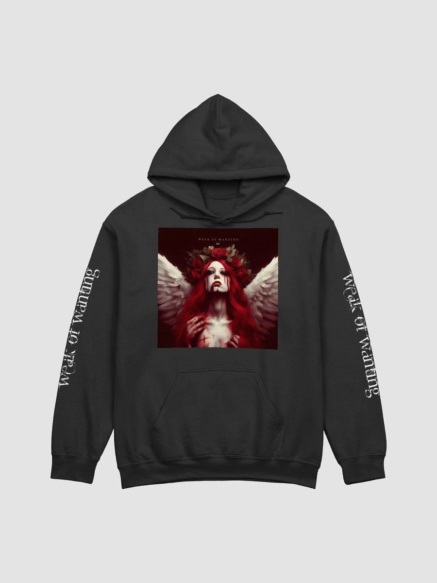 Weak Of Wanting Reversed Chaotic Angel Hoodie (Front, Back & Sleeve Print) product image (2)