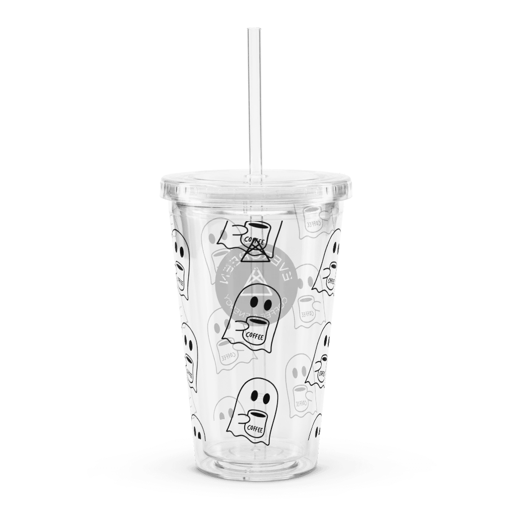 Spooky Spice | Clear Evergreen Tumbler (Black) product image (3)