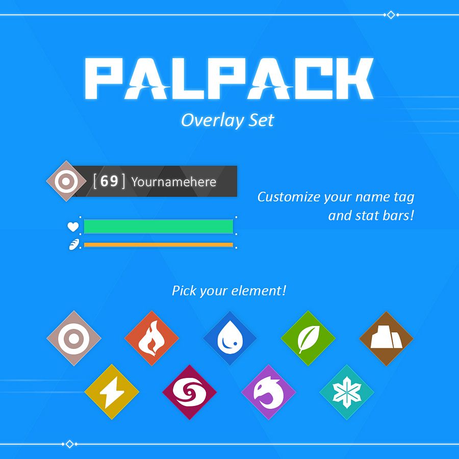 PalPack - F2U Overlay Set product image (3)