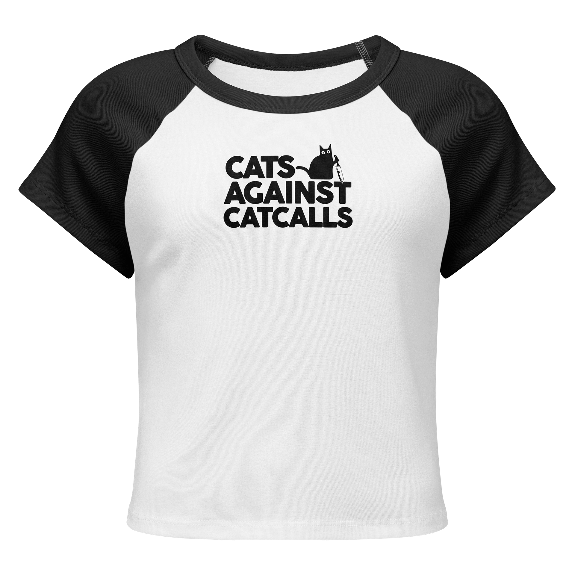 Cats Against Catcalls - Baby Tee product image (1)