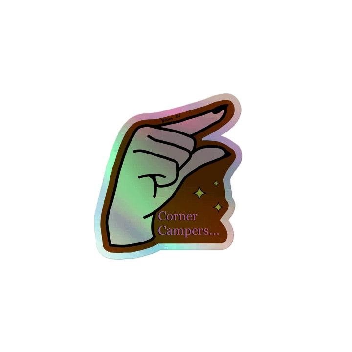Corner Camper Sticker product image (1)