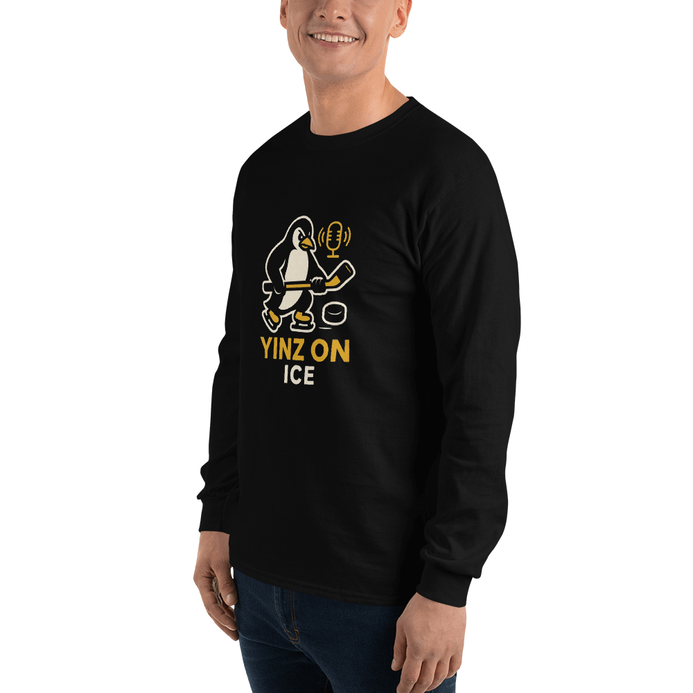 Yinz on Ice Logo Long Sleeve Tee product image (7)