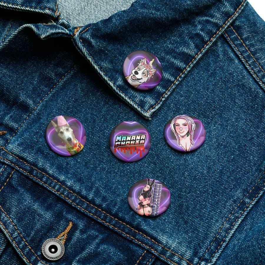 Mananaphobia Pin Set product image (11)