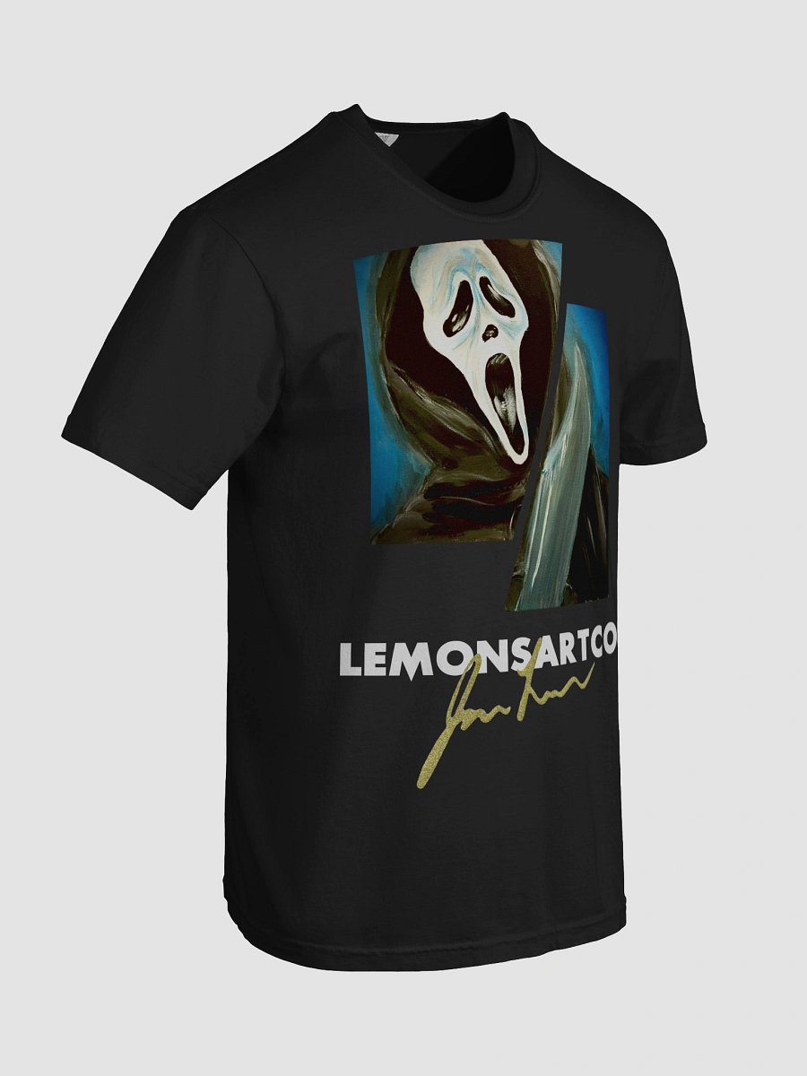 Ghostface with a Knife Split Design Tee product image (86)