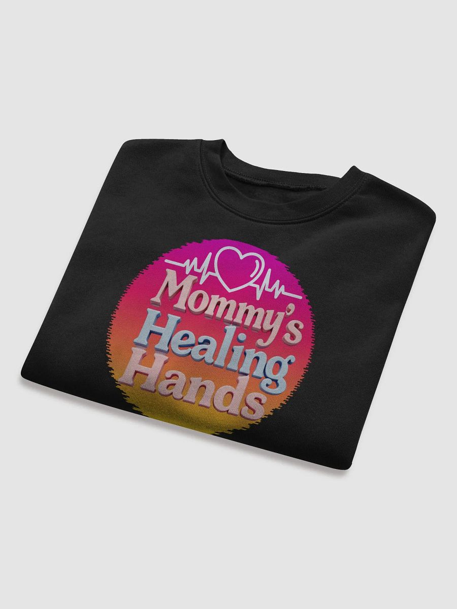 Mommy's Healing Hands Crop Sweatshirt product image (37)
