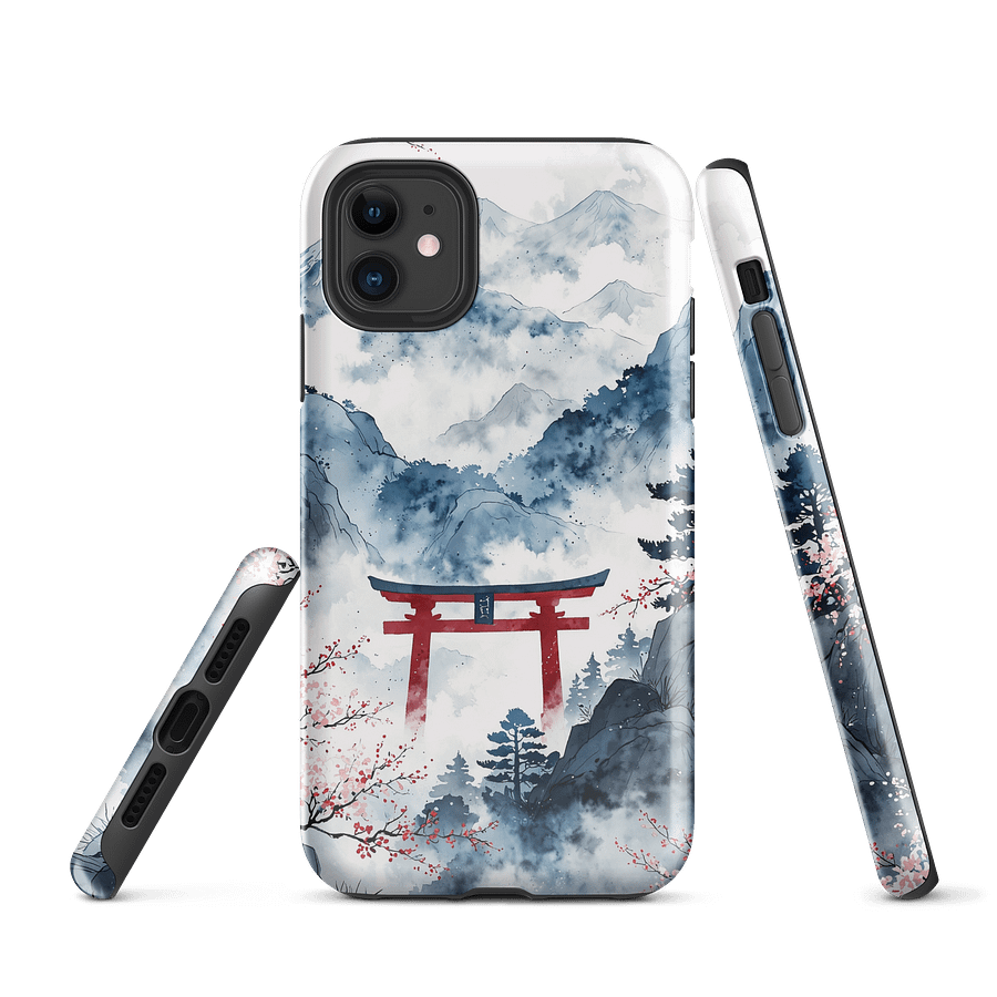 Serene Torii Gate iPhone® Tough Case product image (1)