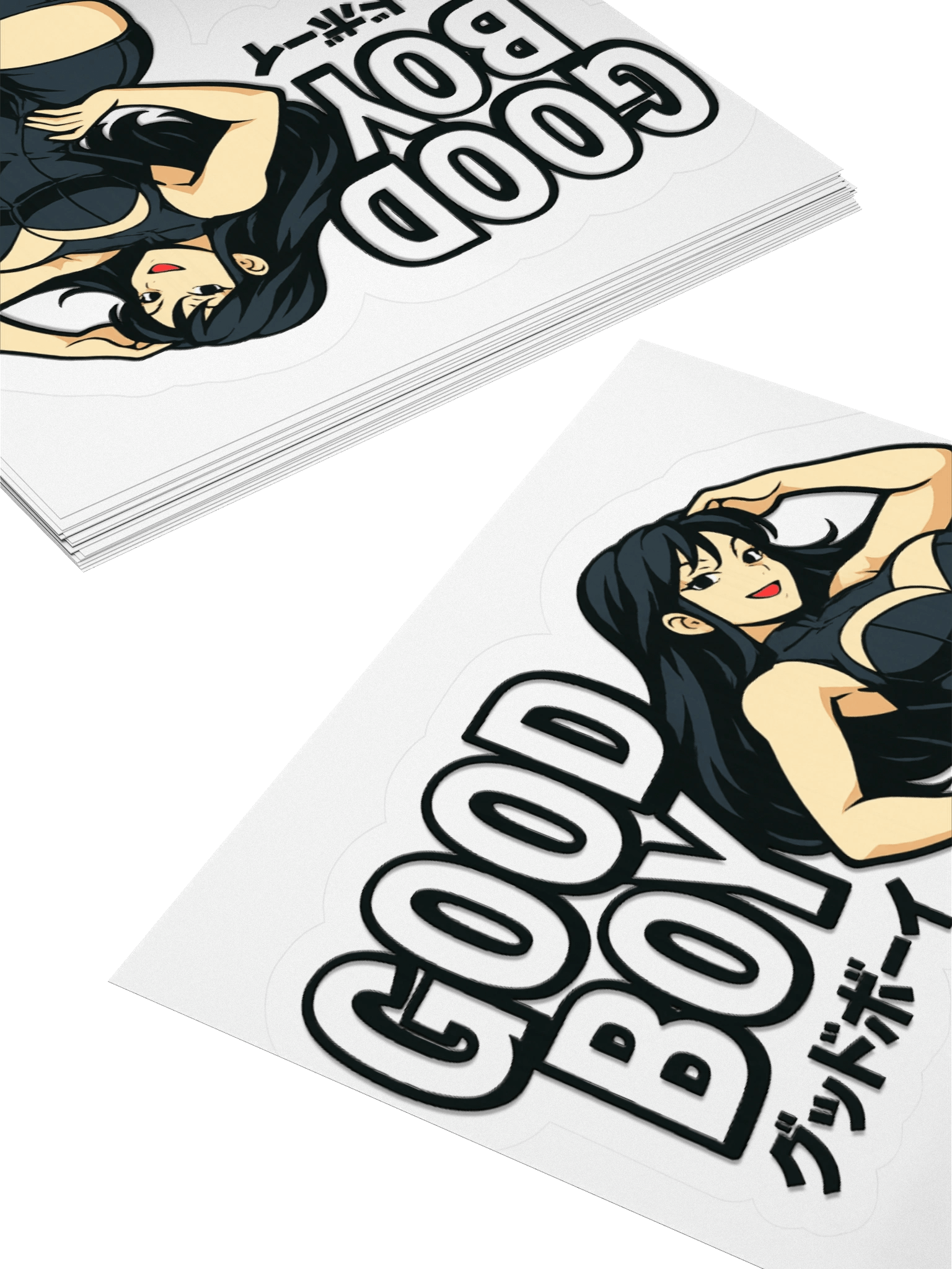 Good Boy Kiss Cut Stickers product image (4)