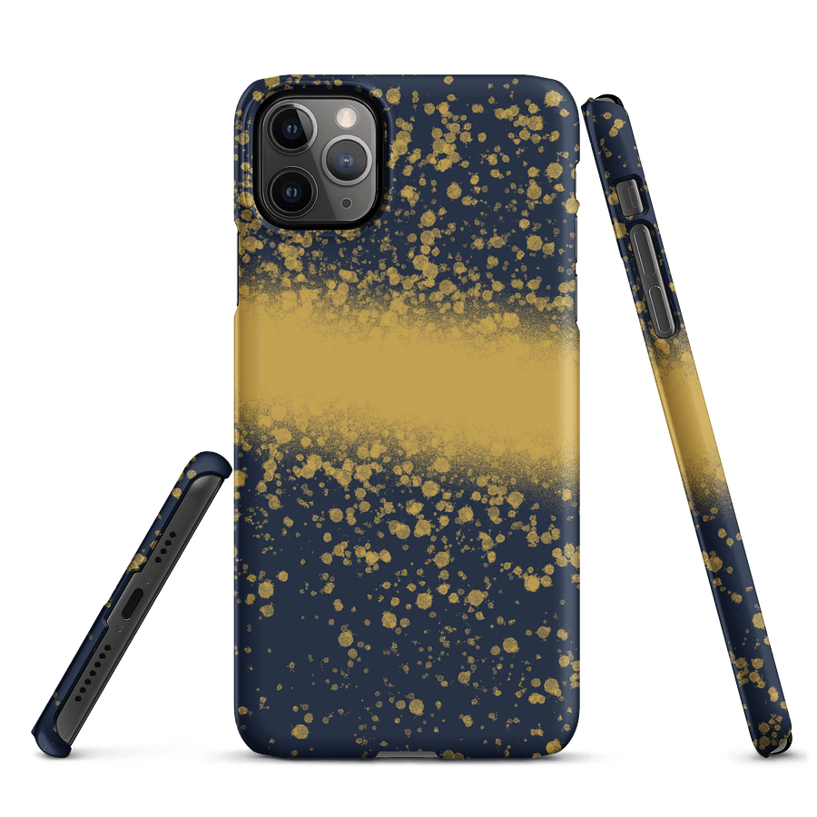 Gold Splatter iPhone Case product image (3)