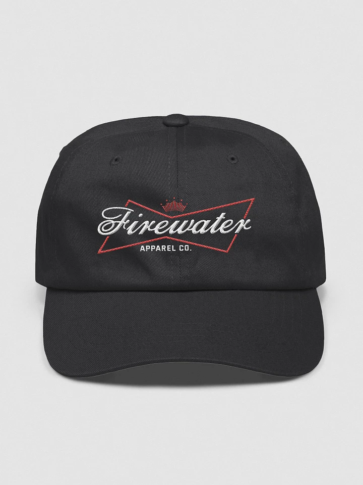 Firewater Bowtie Dad Hat | Dark product image (1)