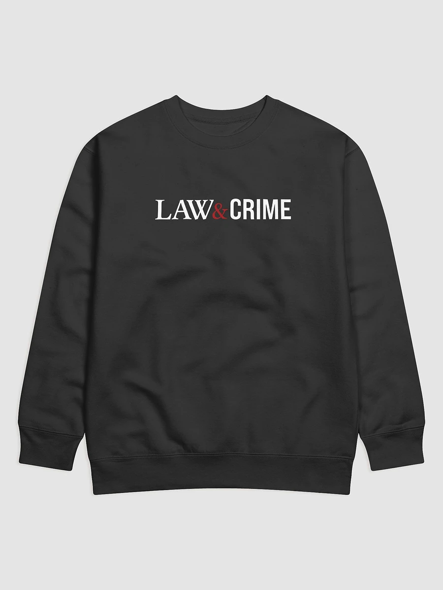 Law & Crime Sweatshirt - Black product image (1)