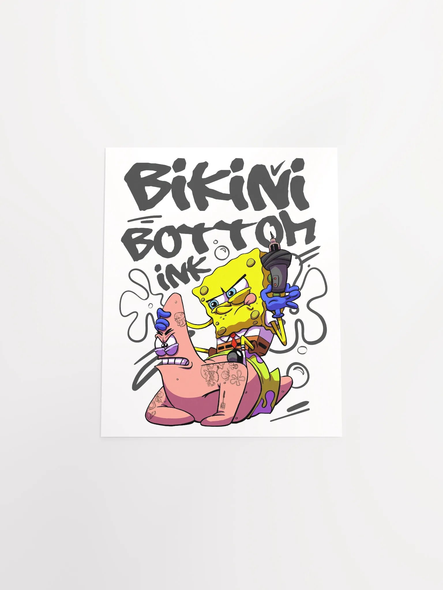 Inked in Bikini Bottom Print product image (4)