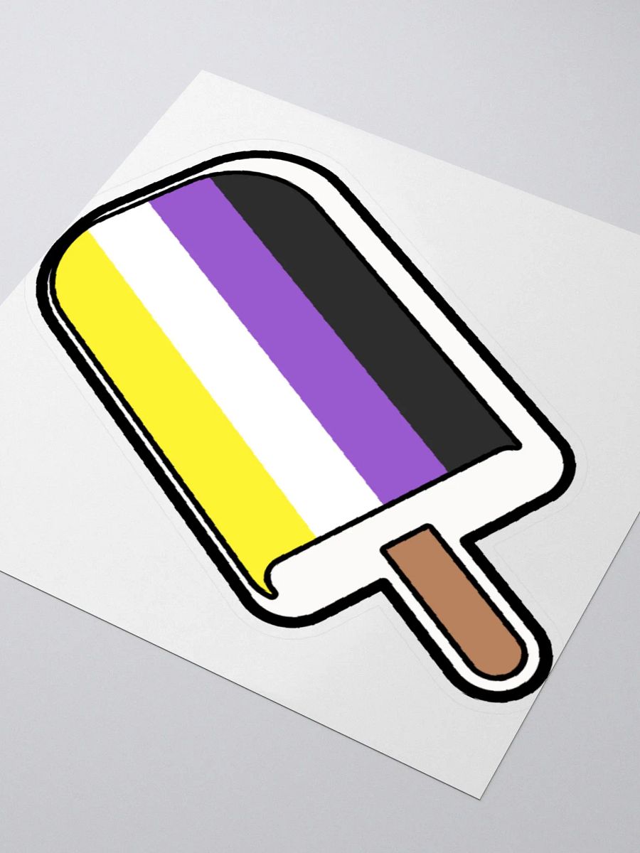 Non-Binary Popsicle Sticker product image (3)