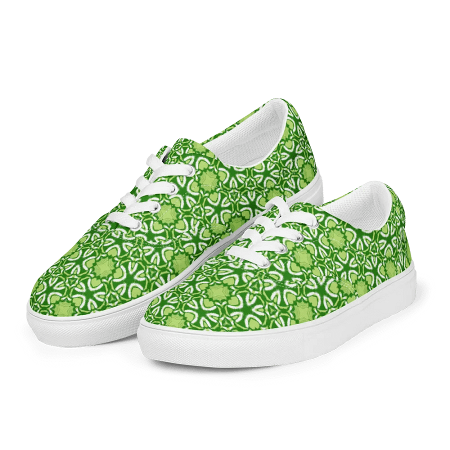 Symmetric Green Dream Lace-Ups product image (10)